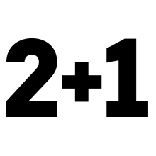 2+1