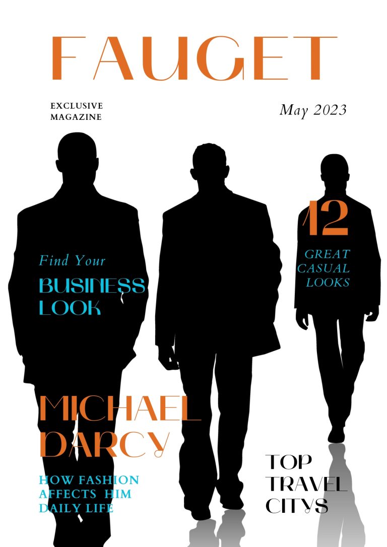 Fauget magazine front page graphic designer by Anne Pakkanen